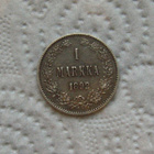 1 markka vuosi 1892 Aleksanteri III - pikkukuva 2
