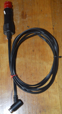 12V virtakaapeli autoon, 4-pin liitin