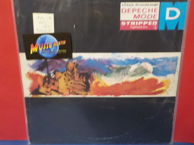DEPECHE MODE - STRIPPED.. ITALY-86 VG+/VG+ 5 TRACK 12"SINGLE