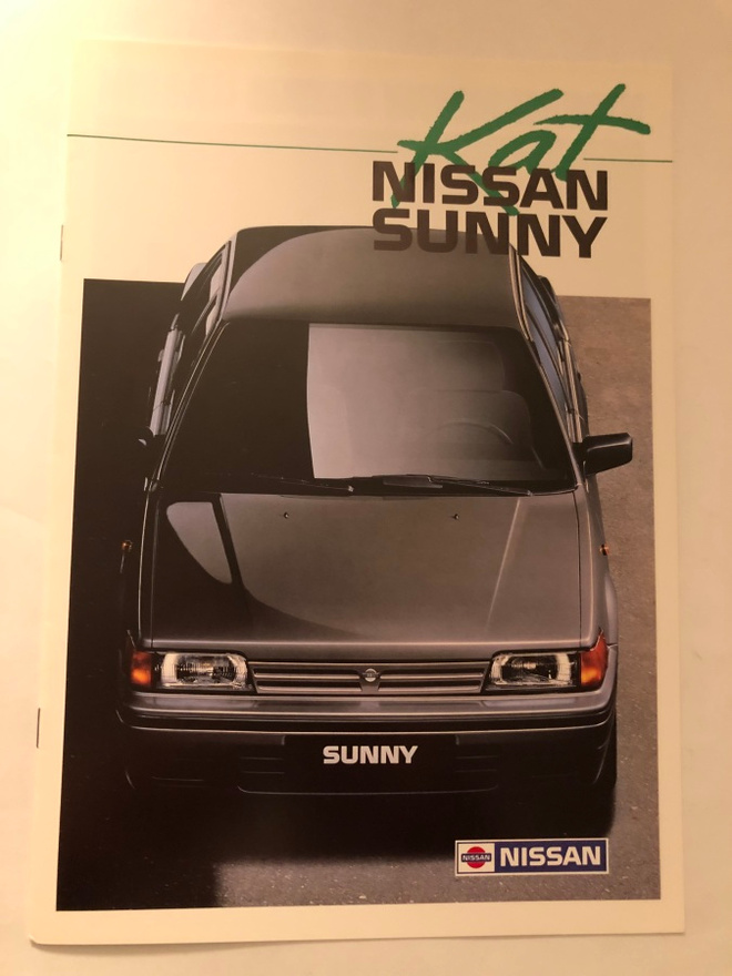 Myyntiesite - Nissan Sunny Kat - 4/1990