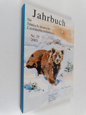 Jahrbuch fur finnisch-deutsche literaturbeziehungen Nr. 3...