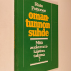Risto Pottonen : Omantunnon suhde : mitä avokummikiistan ... - pikkukuva 1