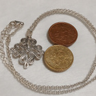 1970 Kalevala Koru Karjalainen nauhapunos-riipus Hopea - pikkukuva 4