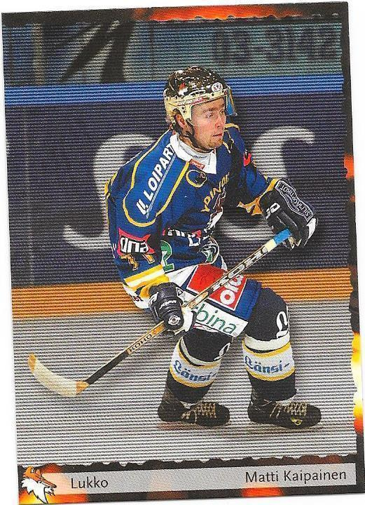 2002-03 CardSet #187 Matti Kaipainen Lukko