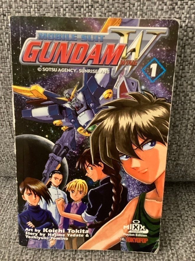 GUNDAM wing  1  (ENGLANTI)