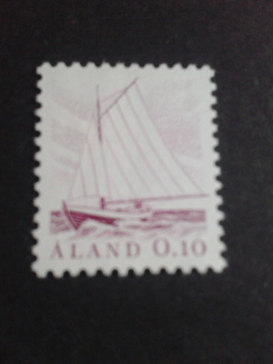 åland 1985 kalastajavene 0,1mk**
