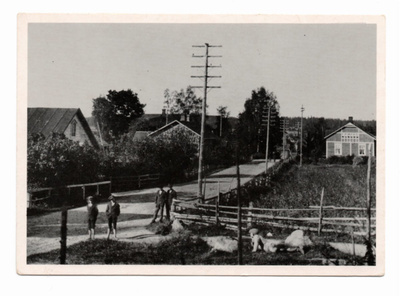 Mäntsälä: Ohkolan kylänraitti 1920-luvulla