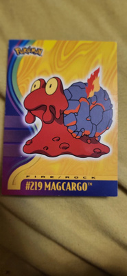 Magcargo #219 Pokemon 2001 Topps Johto Champions card