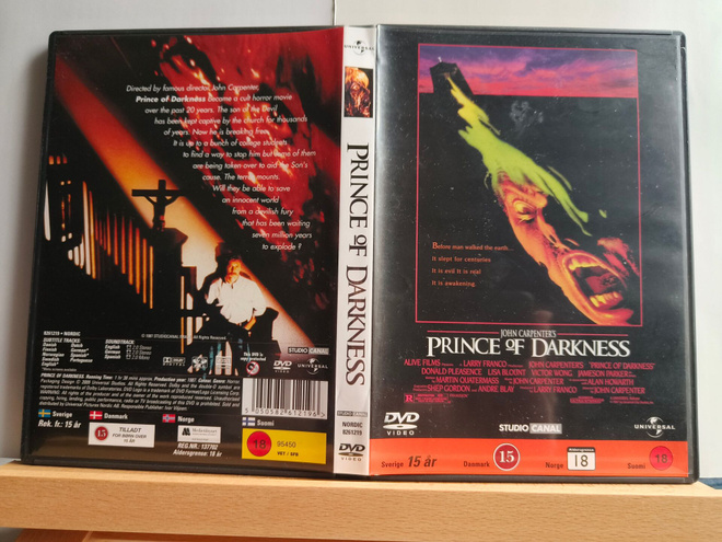Pimeyden Valtias - Prince of Darkness, nordic-julkaisu, R2