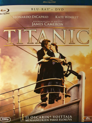 Titanic 2blu-ray + 2DVD (Kate Winslet, Leonardo DiCaprio)