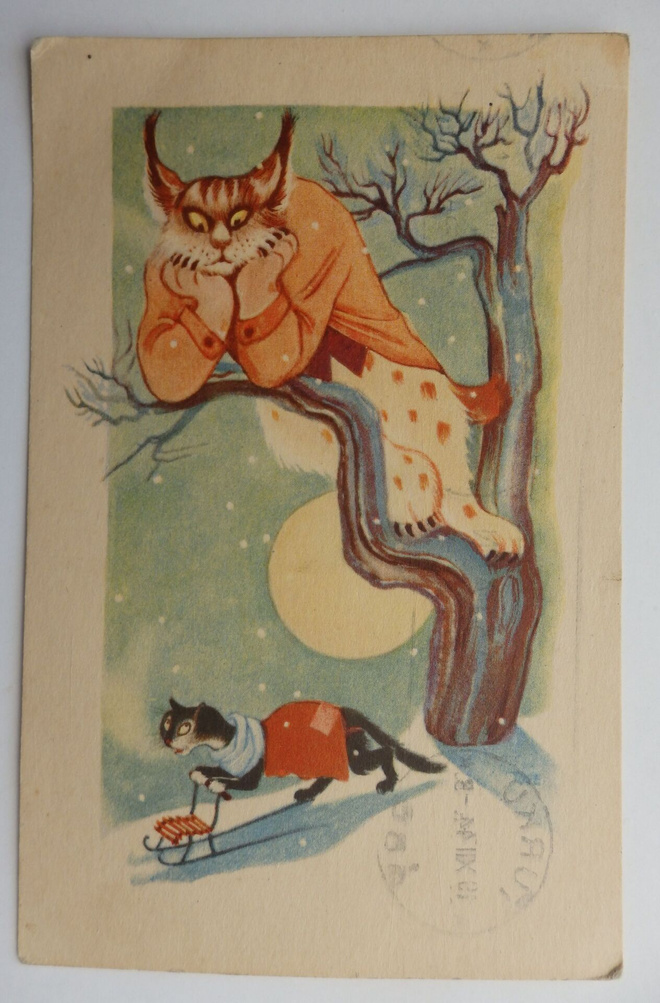 Tove Jansson, ilves puun oksalla
