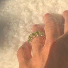 Sormus vihreät cubic zirkoniat 17,5- - pikkukuva 5