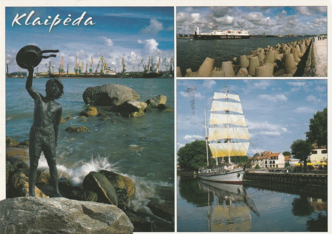 LAIVAKORTTI - PURJELAIVA KLAIPÈDASSA