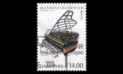 Tanska 1771 o Europa kansanmusiikkisoittimia (2014)