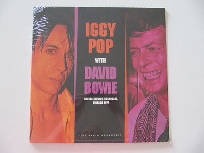Iggy Pop With David Bowie Mantra Studios Broadcast LP