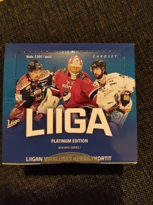 Cardset liiga 2018-19 series 1 jääkiekkokorttilaatikko
