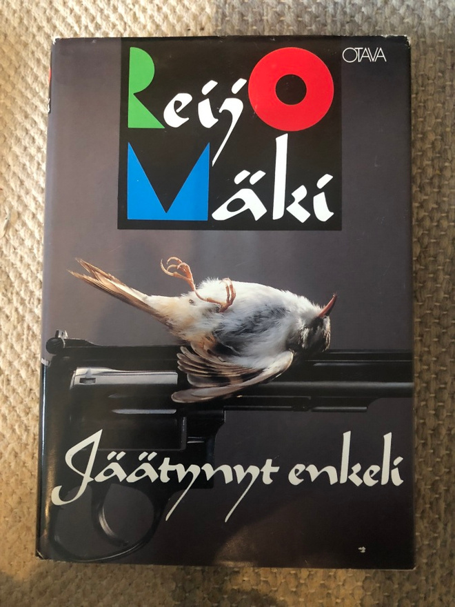 Reijo Mäki: Jäätynyt enkeli. 1990. 1.p.