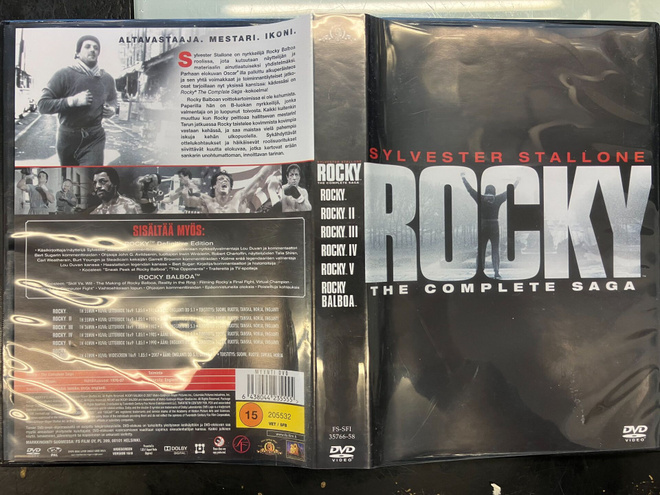Rocky the Complete Saga 6DVD