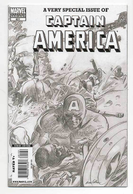 Captain America #601B (July 2009)