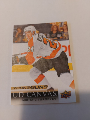 2018-19 Upper Deck Canvas #C105 Mikhail Vorobyev YG