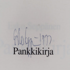 Esko Seppänen : Pankkikirja (signeerattu) - pikkukuva 3