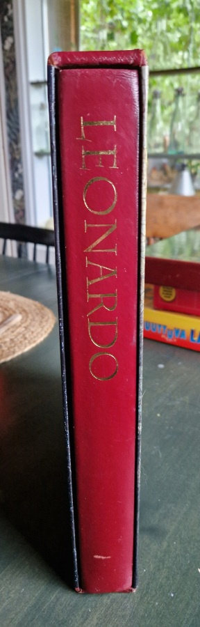 Leonardo Da Vincin  taidekirja numeroitu1005/2000