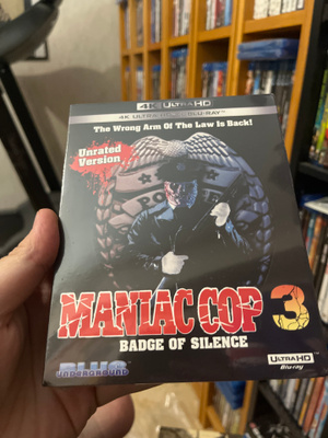 Maniac cop 3 4k uhd blu-ray