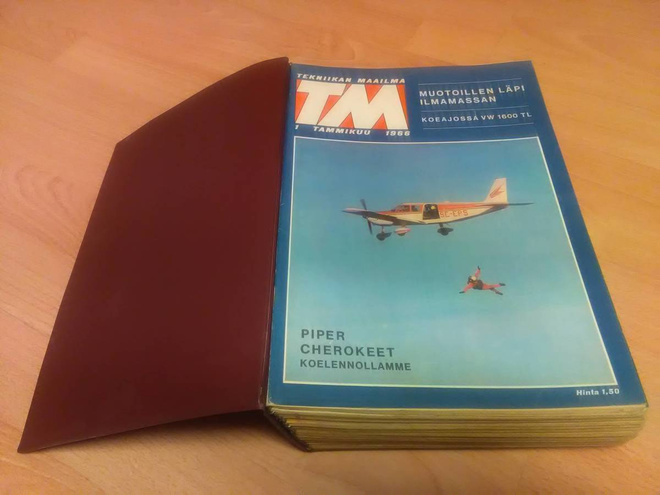 TM 1966 Vuosituotanto kansiossa