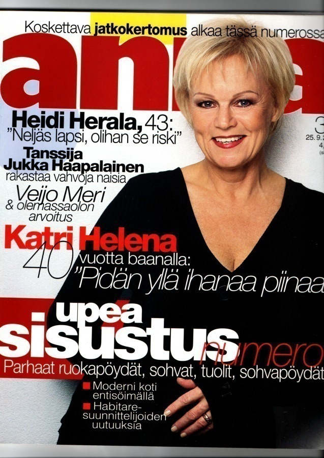 Anna n:o 39 2003 Katri Helena. Heidi Herala & Eero. Anu. Vei