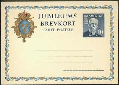 Ruotsi 1938 Kustaa V:n juhlaehiö +
