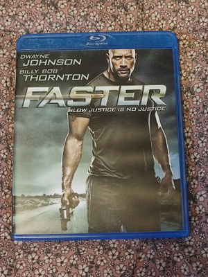 Faster BLU-RAY Dwayne Johnson Billy Bob Thornton