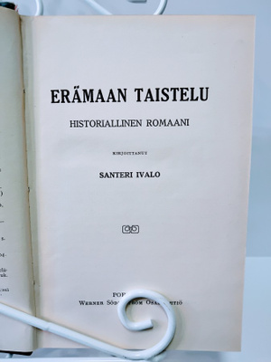 Erämaan taistelu - Santeri Ivalo 1.p (sid.)