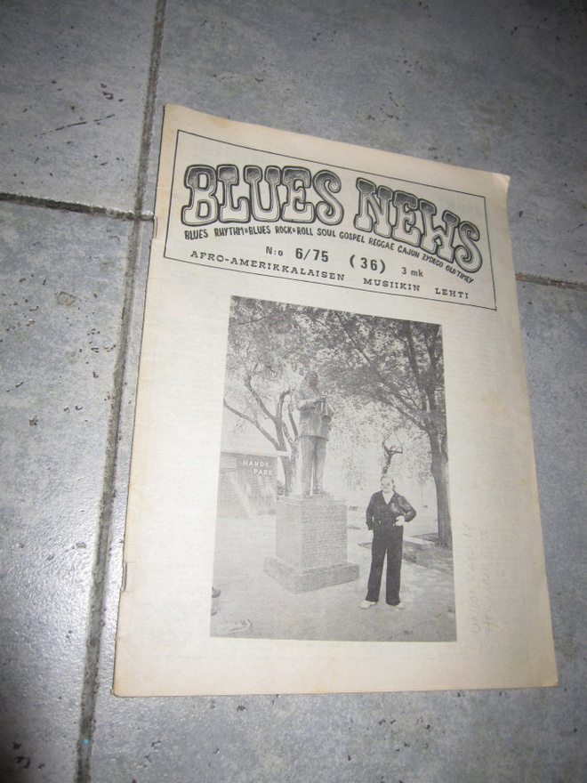 BLUES NEWS 6 / 1975 ( mm jussi raittinen ,,