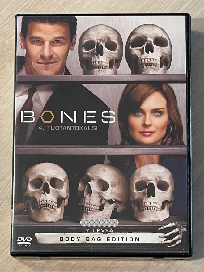 BONES: Kausi 4 (7DVD) Emily Deschanel & David Boreanaz