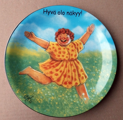 Hörölä seinälautanen Terho Peltoniemi Hyvä olo näkyy