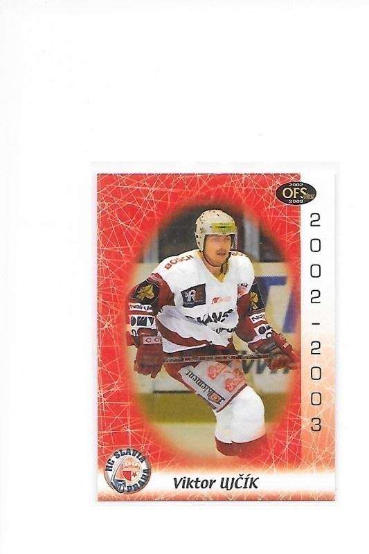 2002-03 OFS Plus #253 Viktor Ujcik Slavia Praha ex- Kärpät