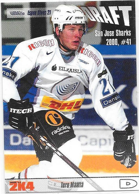 2003-04 CardSet #4 Tero Määttä Espoo Blues