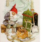 kortti ** Löök Inge Kissa tai tonttu - erilaisia - pikkukuva 2
