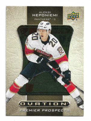 2020-21 Upper Deck Ovation #O-37 Aleksi Heponiemi