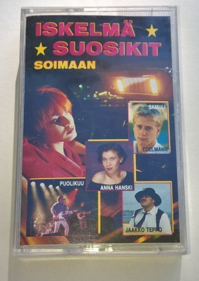ISKELMÄ SUOSIKIT SOIMAAN C-KASETTI 1992 BASE-BEAT STUDIOT OY