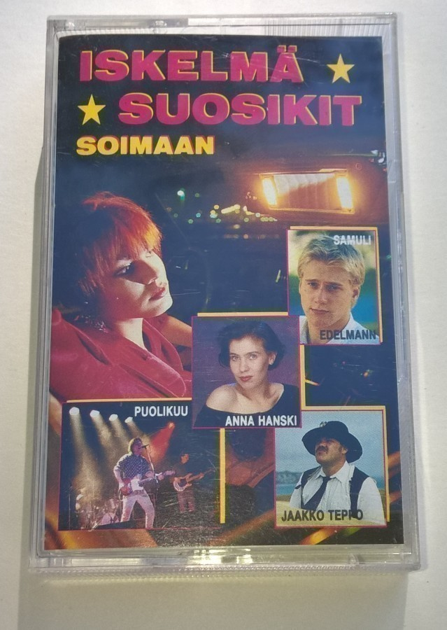 ISKELMÄ SUOSIKIT SOIMAAN C-KASETTI 1992 BASE-BEAT STUDIOT OY