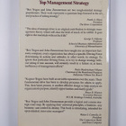 Benjamin B. Tregoe : Top management strategy : what it is... - pikkukuva 2