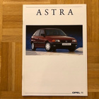 Esite Opel Astra F 1991 / 1992 - pikkukuva 1
