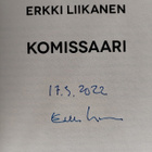 Erkki Liikanen: Komissaari (signeerattu) - pikkukuva 2
