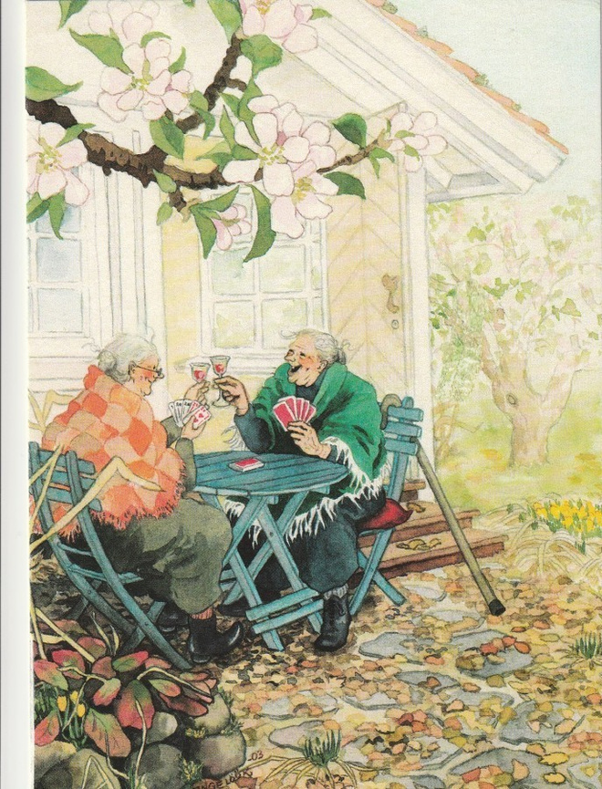 INGE LÖÖK - MUMMOT PELAAVAT KORTTIA ULKOSALLA