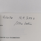 Ulla Welin : Kuningatar Ulla ensimmäinen : runoja (signee... - pikkukuva 2
