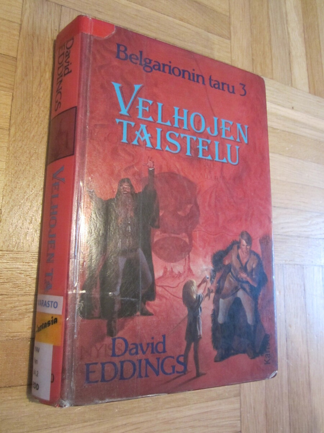 David Eddings : Velhojen taistelu ; 1,p v 1992
