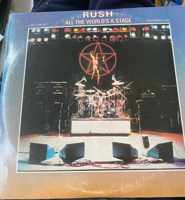 Rush: All The World’s A Stage 2LP