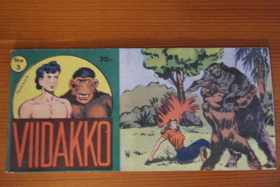 Viidakko 3/1960-sarjakuva