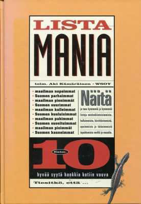 AKI KÄMÄRÄINEN - KIRJA - LISTA MANIA